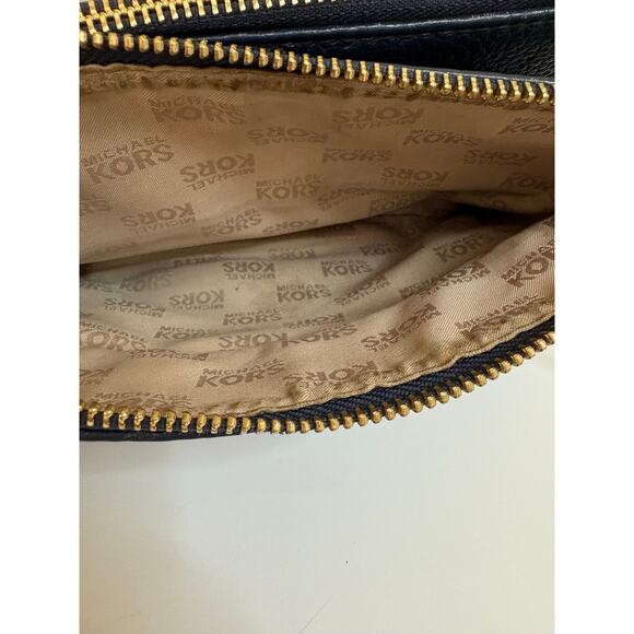 Michael Kors Fulton Crossbody Navy Leather - Picture 6 of 12